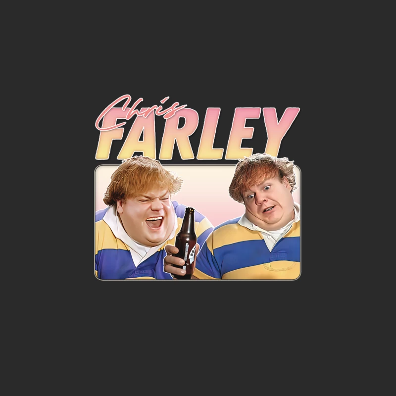 Chris Farley  Retro 90s Aesthetic Design Baseball Cap