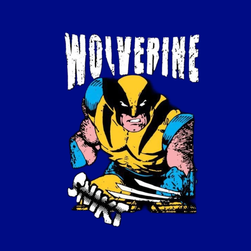 Comic Book Character - Wolverine Throw Pillow