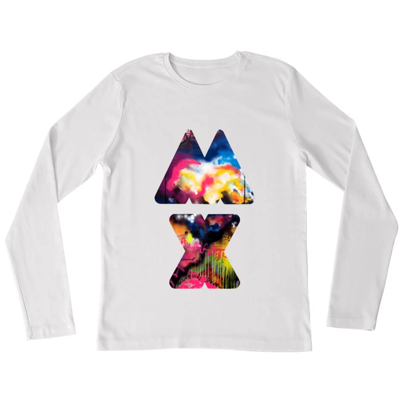 Coldplay MX Logo Female Long Sleeve T-Shirt