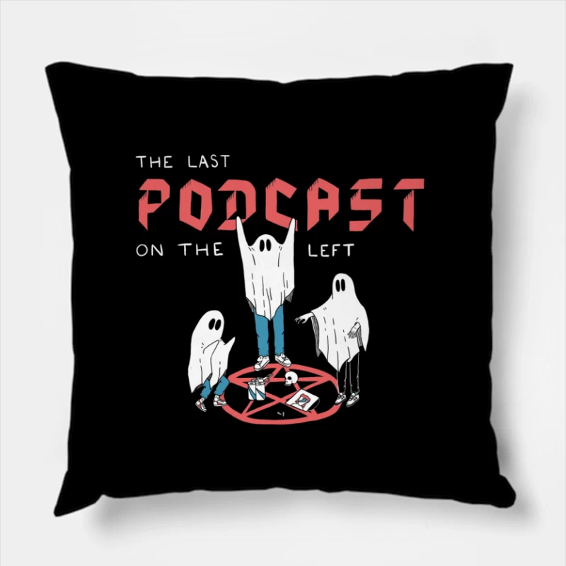 Last Podcast On The Left Throw Pillow