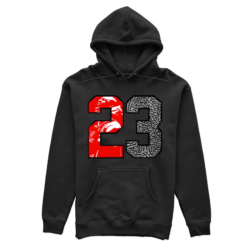 Basketball Design 23 mit Elefantenmuster Damen Pullover Hoodie