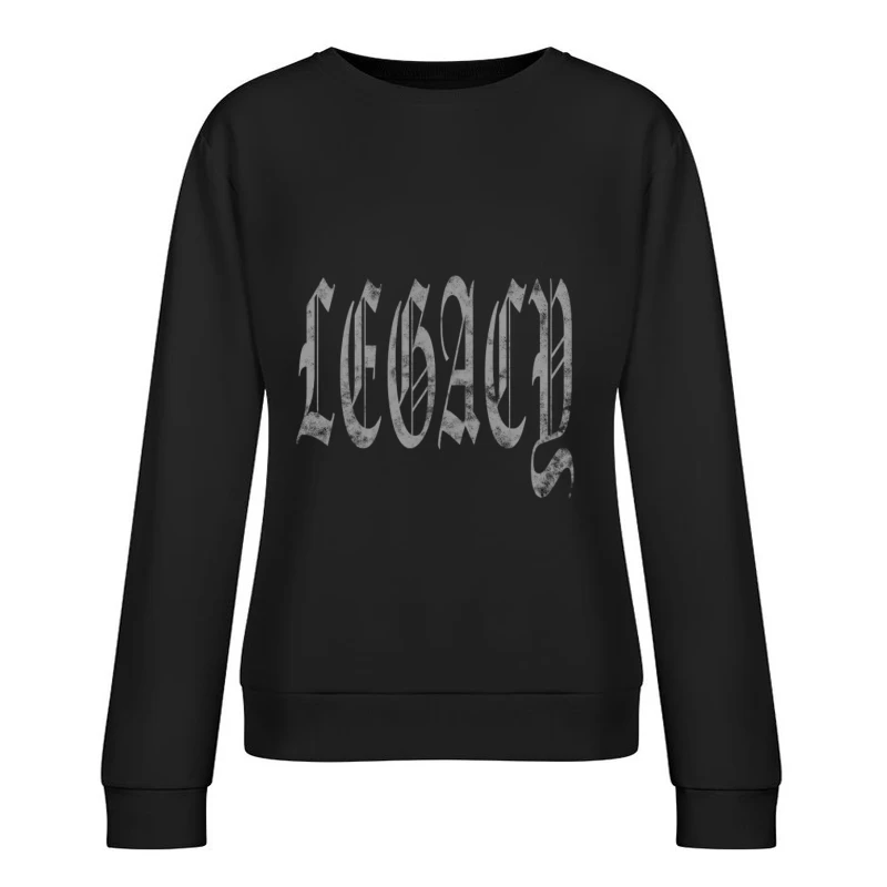 Design Gothique Legacy Femme Sweat-shirt à enfiler