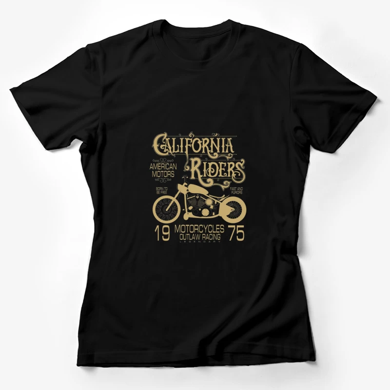 american vintage motor classic Female T-Shirt