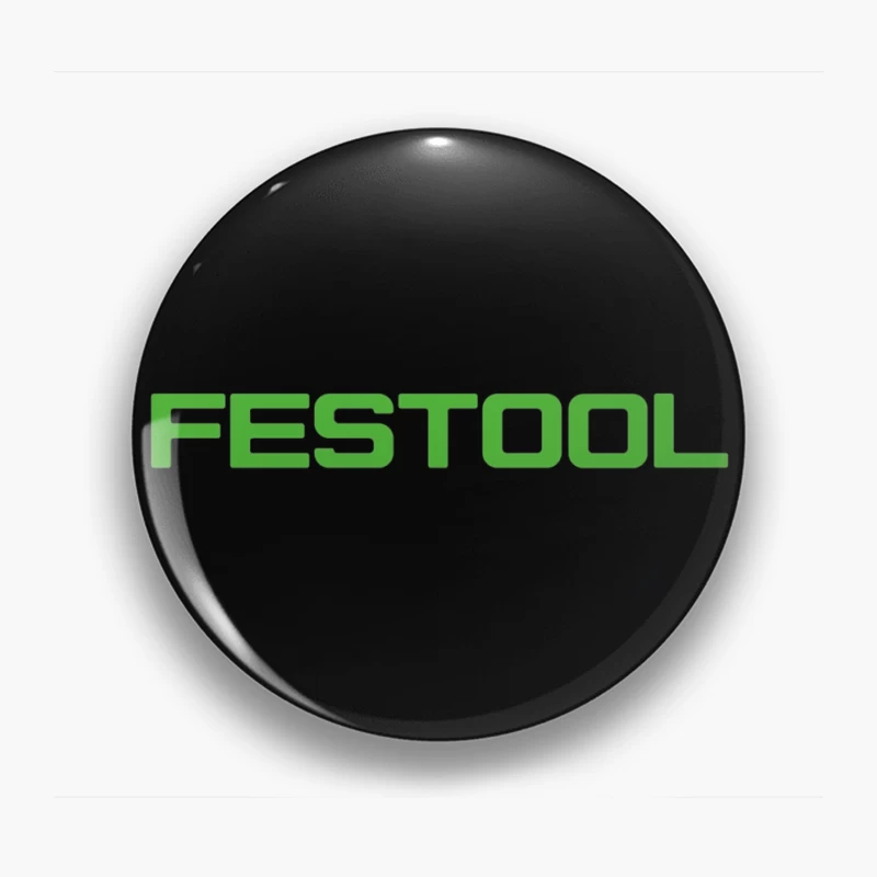 Festool Green Industrial Power Tool Brand Logo Pin