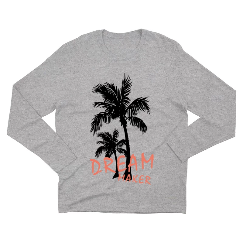 Palmen und Träume Herren Langarm T-Shirt