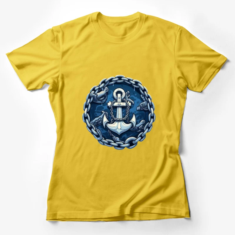 Anchor and Chains Emblem Female T-Shirt