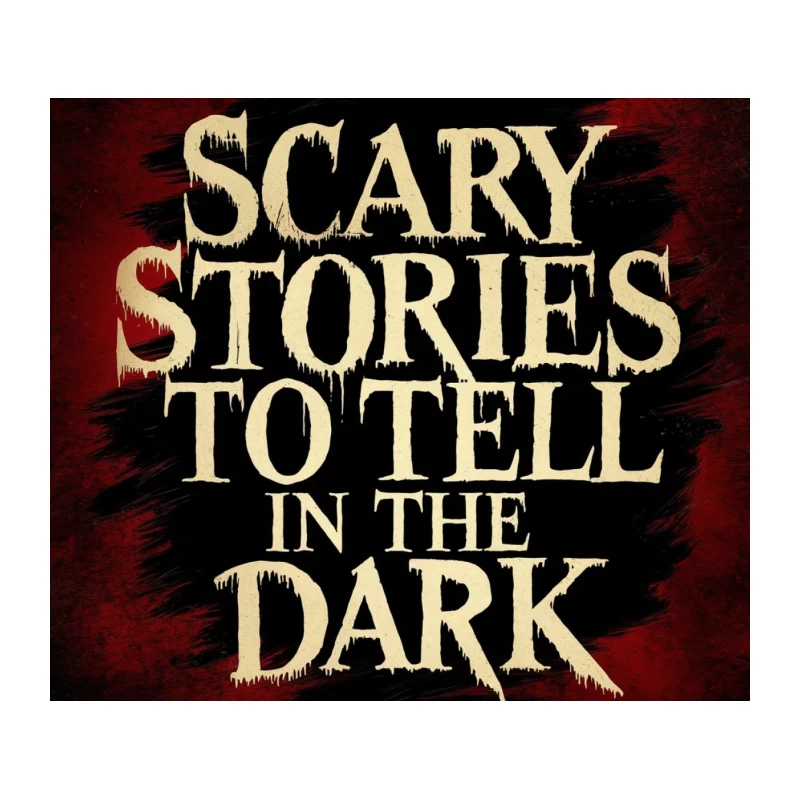 Spooky Typography: Scary Stories to Tell in the Dark Tapestry