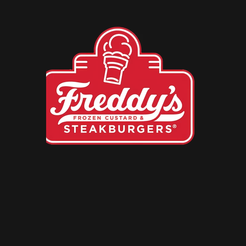 Freddy's Frozen Custard & Steakburgers Restaurant Logo Male Long Sleeve T-Shirt