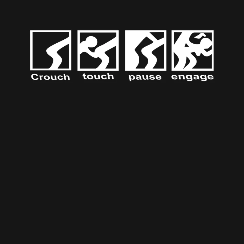 Crouch Touch Pause Engage ~ Funny England Scotland Wales Ireland Rugby Mouse Pad