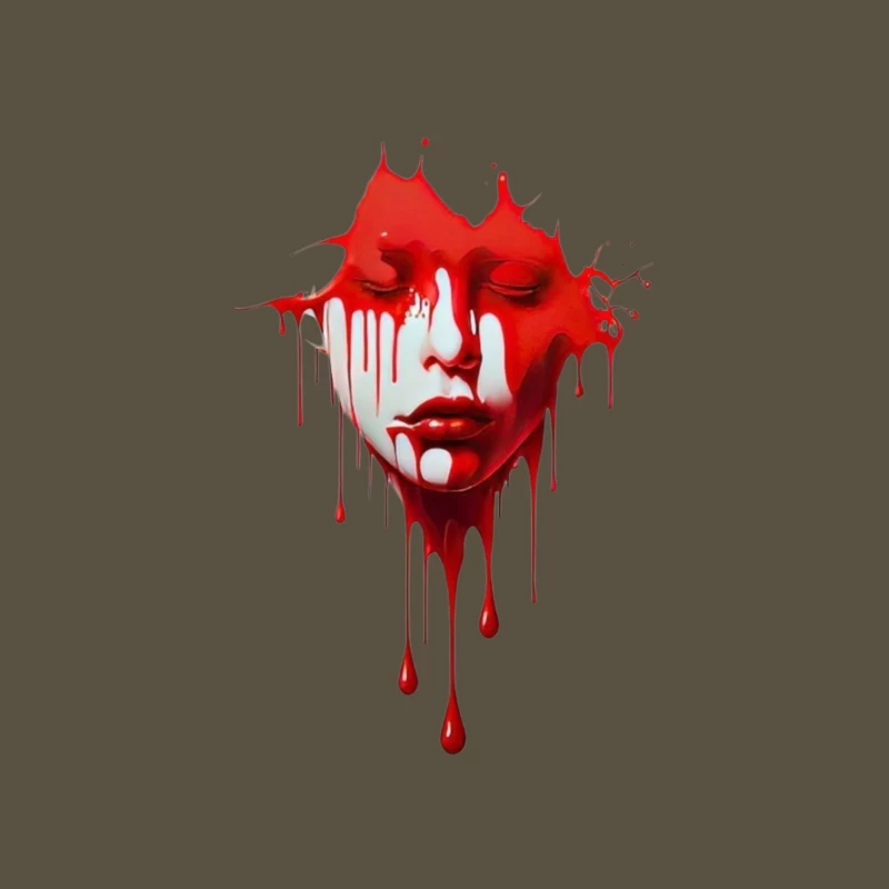 Bloody girl Tapestry