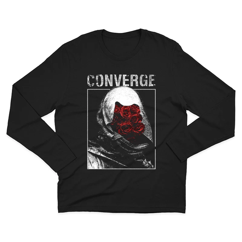 Converge Rose Killer III Red Male Long Sleeve T-Shirt