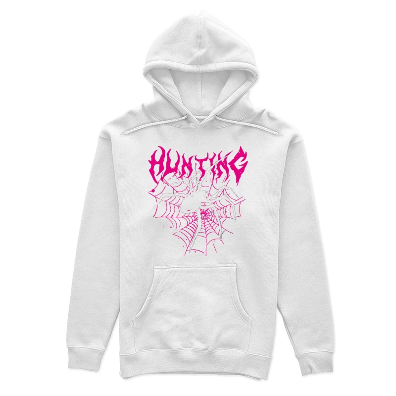 Spinnennetz-Jagd-Design Damen Pullover Hoodie