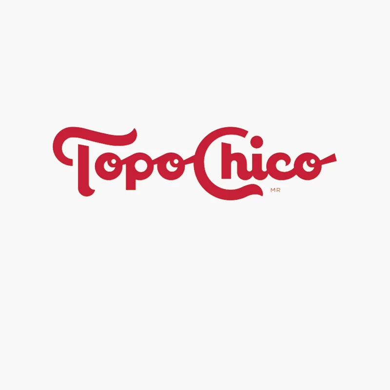 Topo Chico Vintage-Style Red Logo Design Cotton Tote Bag