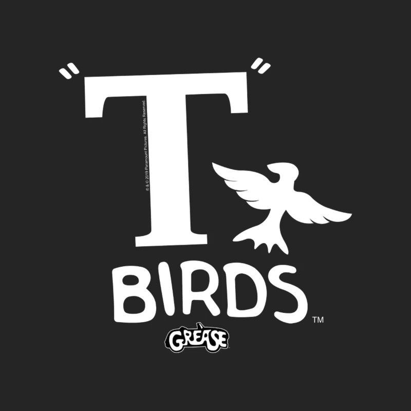 T-Birds Logo from Grease Musical Male Pullover Sweatshirt