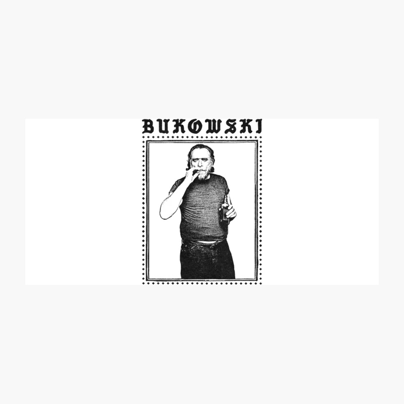 Charles Bukowski  Original Punkstyle Design Coffee Mug