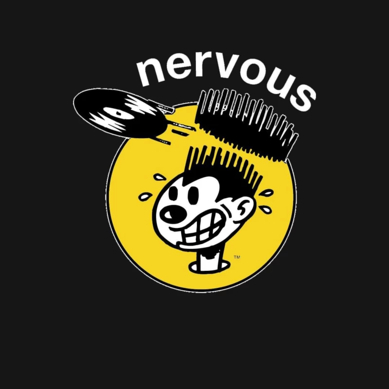 THE NERVOUS RECORDS Male Long Sleeve T-Shirt