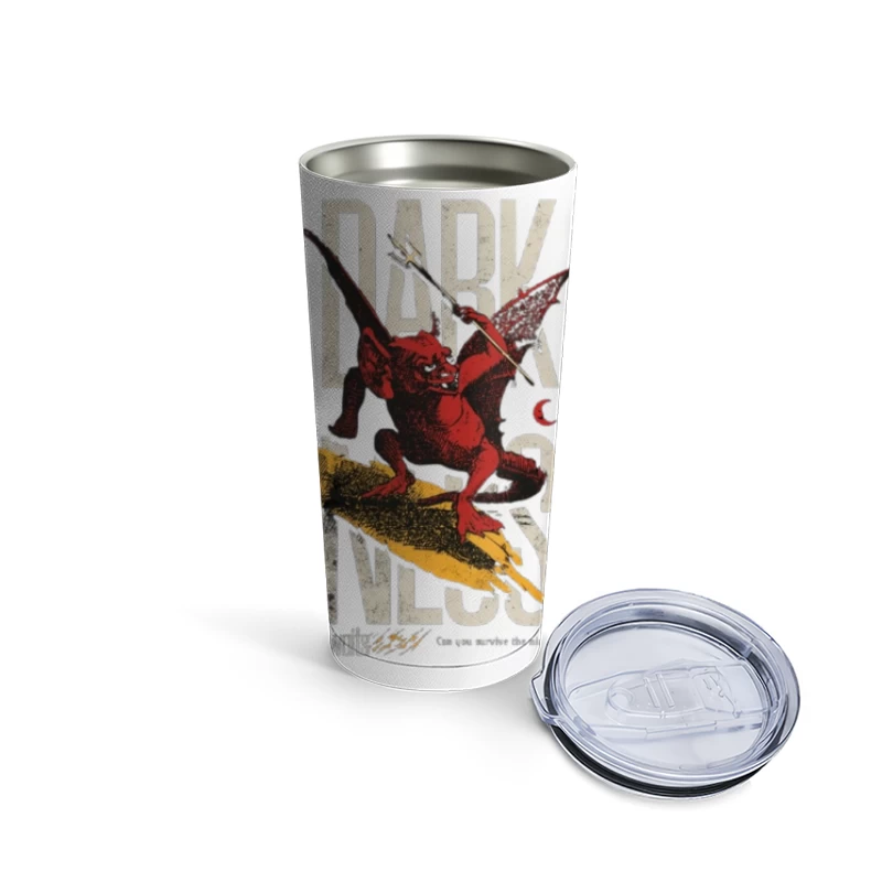 Dark Souls Red Demon Fantasy Gaming Art Travel Mug