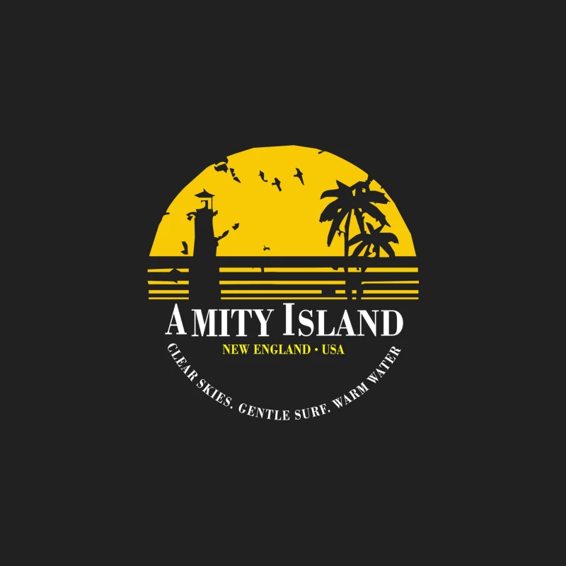 Amity Island Jaws Inspired Movie Shark Printed Bucket Hat