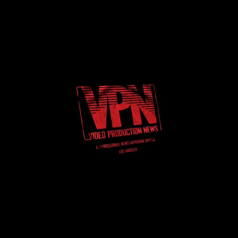 VPN Video Production News Logo iPhone Case