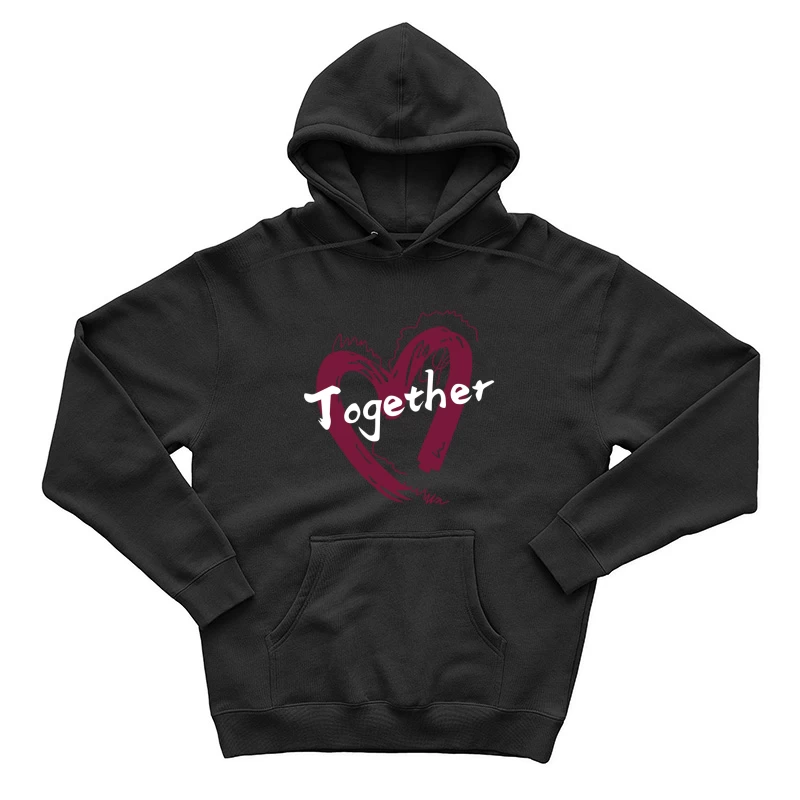 Gemeinschaft und Liebe Herren Pullover Hoodie