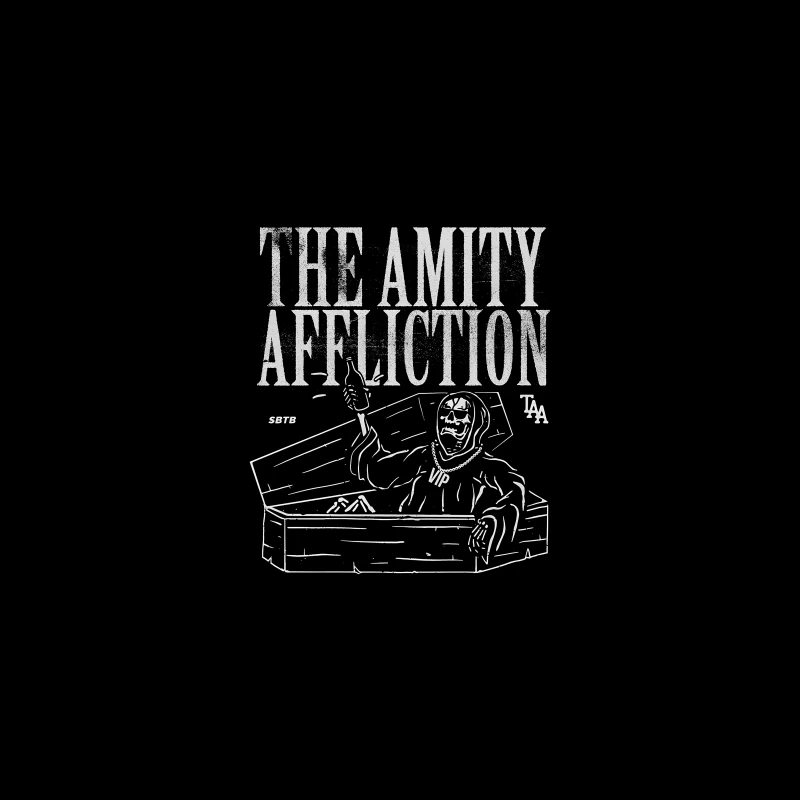 The Amity Affliction Coffin Travel Mug