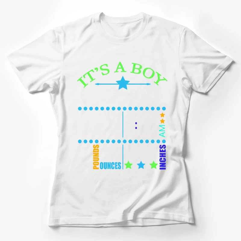 Annonce de naissance - C'est un garçon Femme T-Shirt