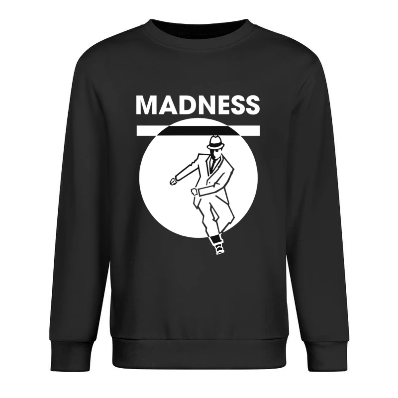 Ska Dance Madness Silhouette Logo Male Pullover Sweatshirt