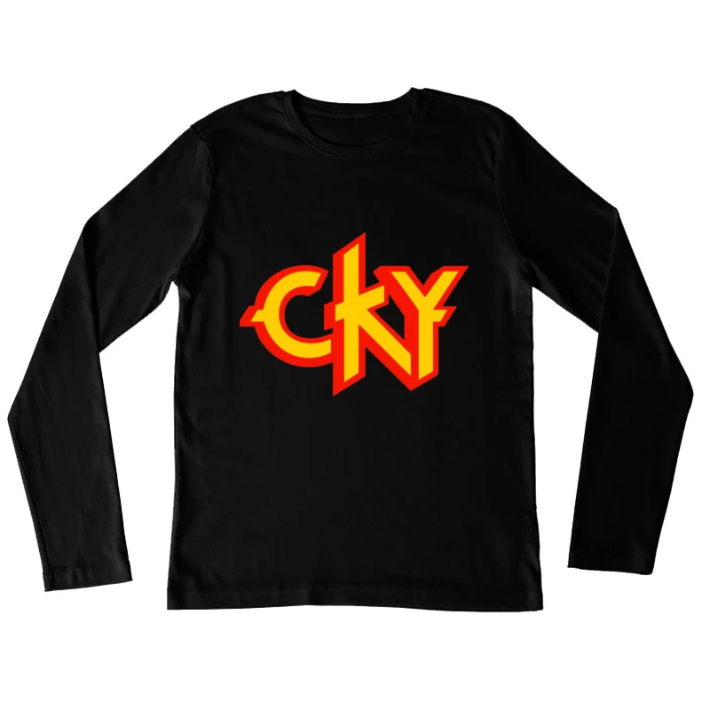 CKY Logo Female Long Sleeve T-Shirt