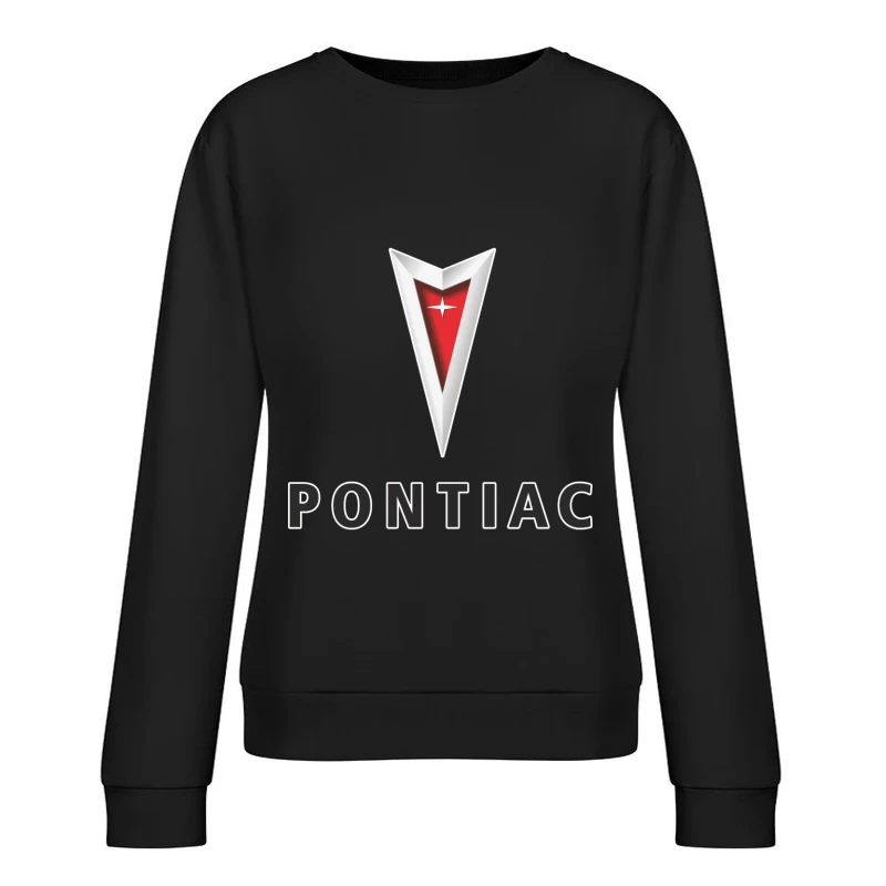 PONTIAC SHIRT AND CARS Female Pullover Sweatshirt