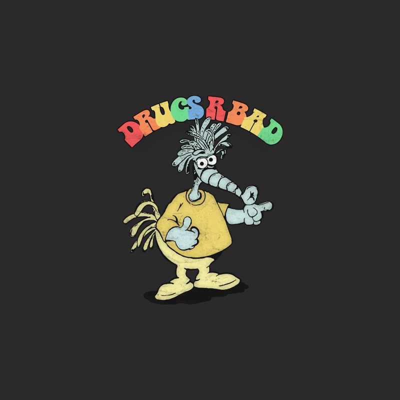 Drugs R Bad - Vintage Faded Style 80s Aesthetic Baseball Cap