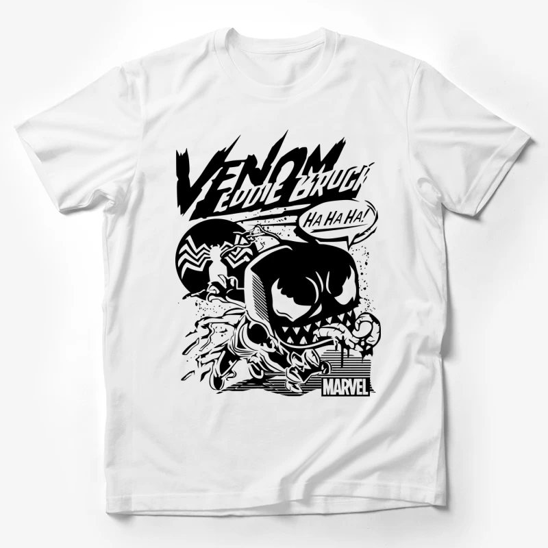 Minimalist Black Symbol Design Male T-Shirt