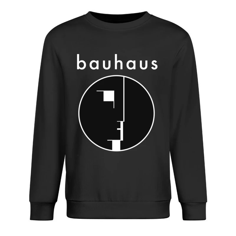 Iconic Bauhaus Minimalist Design Logo Male Pullover Sweatshirt