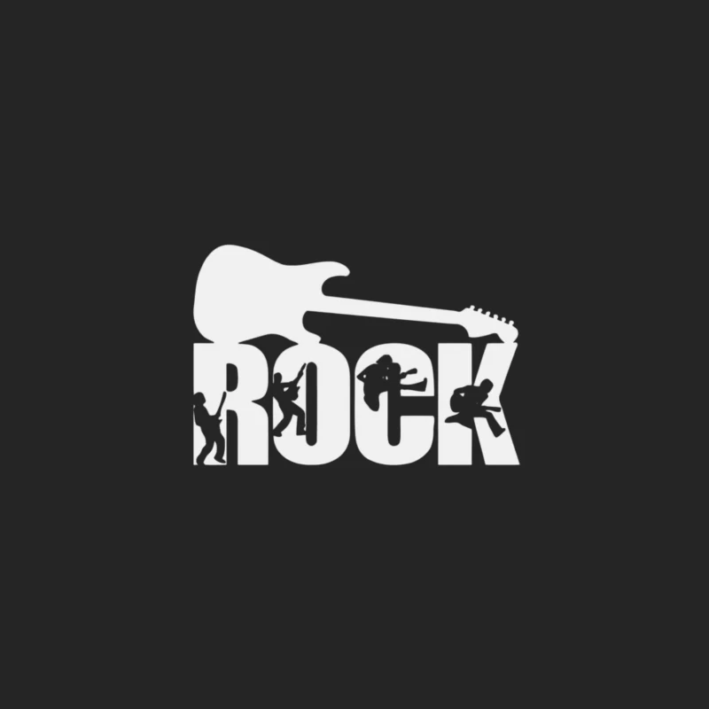 Rock Music Illustration Male Pullover Sweatshirt