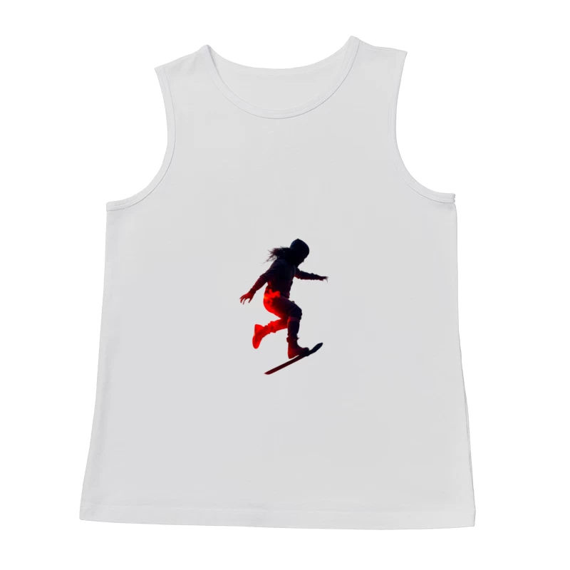 Vibrant Talk Graphic with Lips Male Tank Top