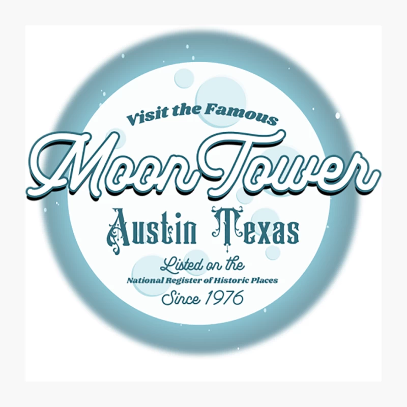 The Moon Tower Pin