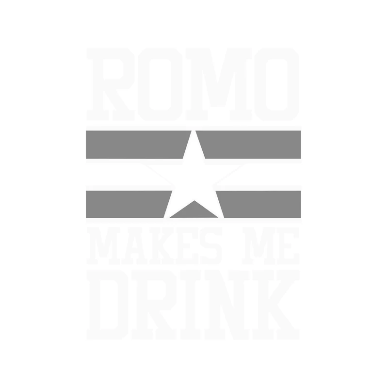 Romo Makes Me Drink Tapestry