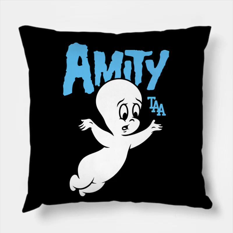 The Amity Affliction Casper Throw Pillow