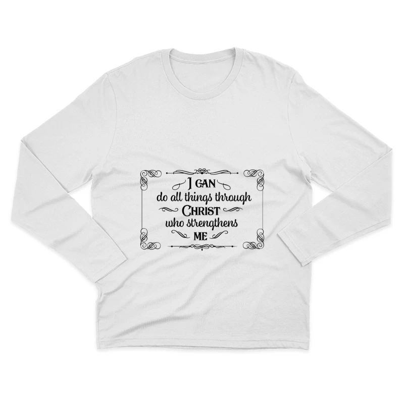 Symbole de la paix en cercle Homme Manches Longues T-Shirt