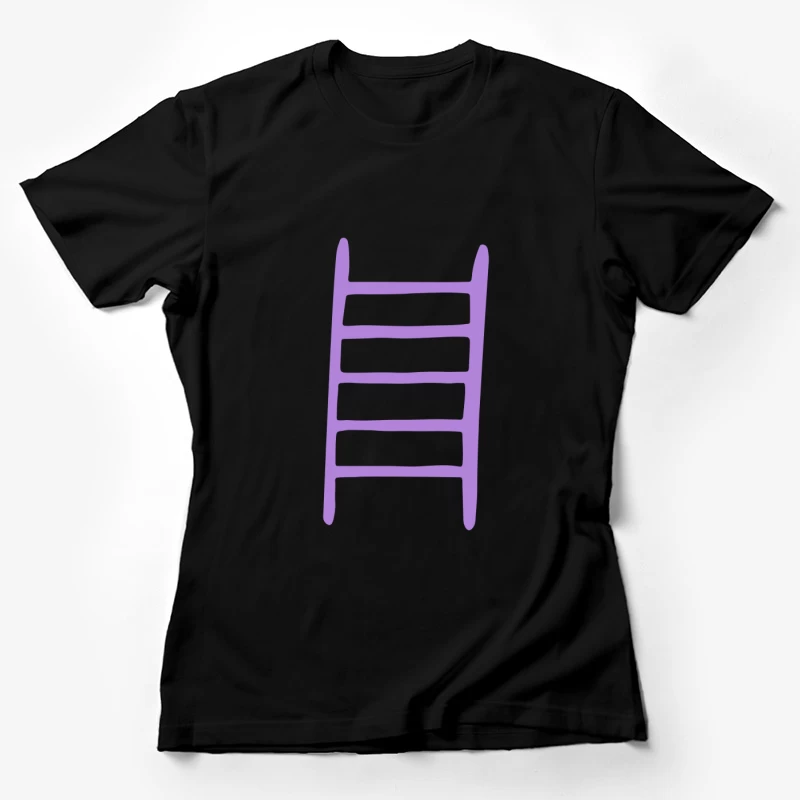 Illustration d'une échelle violette Femme T-Shirt