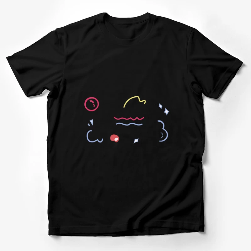 Abstrakte künstlerische Formen Herren T-Shirt