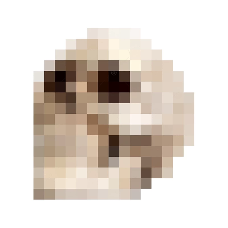 8bit Pixel Gothic Skull †††† Graphic Design Pattern Tapestry