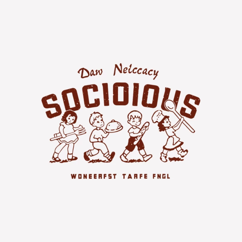 Kinderspiel-Design für geselliges Essen Damen T-Shirt