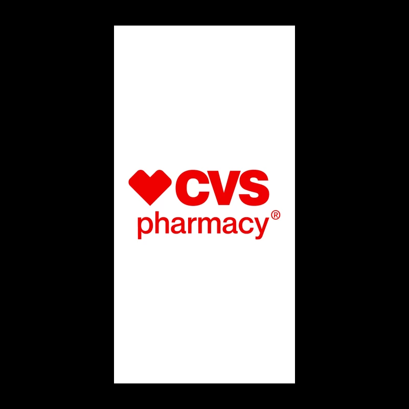 CVS Pharmacy Logo with Red Heart Symbol iPhone Case