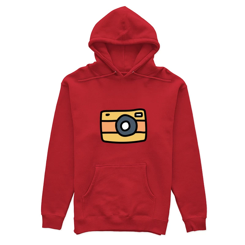 Icône de caméra vintage colorée Femme Sweat à capuche