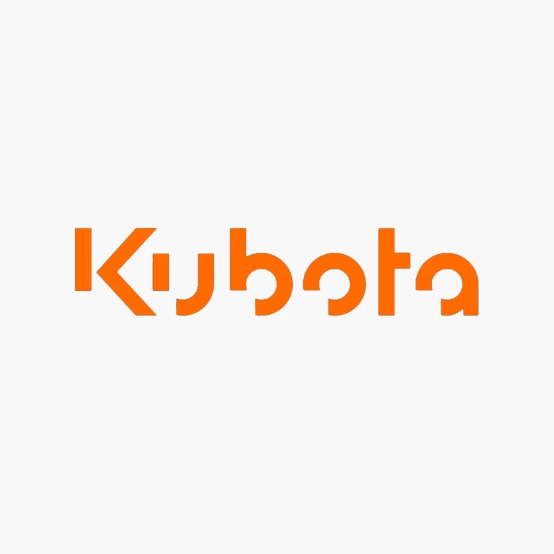 Kubota Corporation Orange Logo Design Cotton Tote Bag