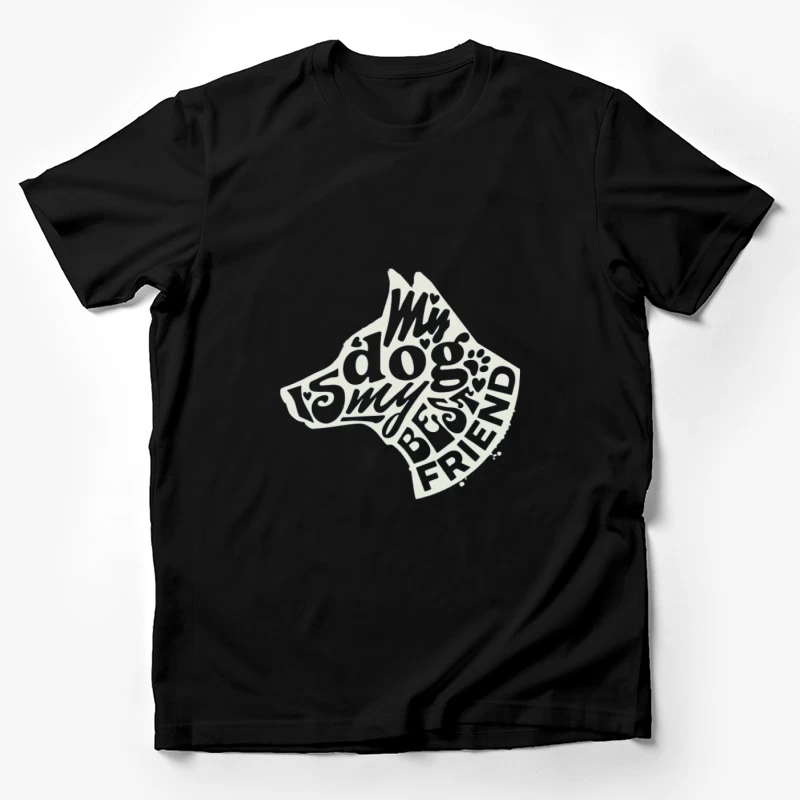Mon chien est mon meilleur ami Homme T-Shirt