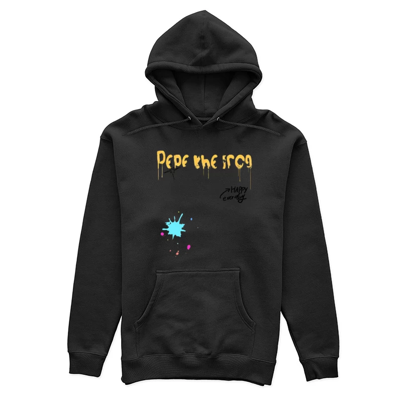 Pepe la Rana Arte Graffiti Felpa con cappuccio Donna