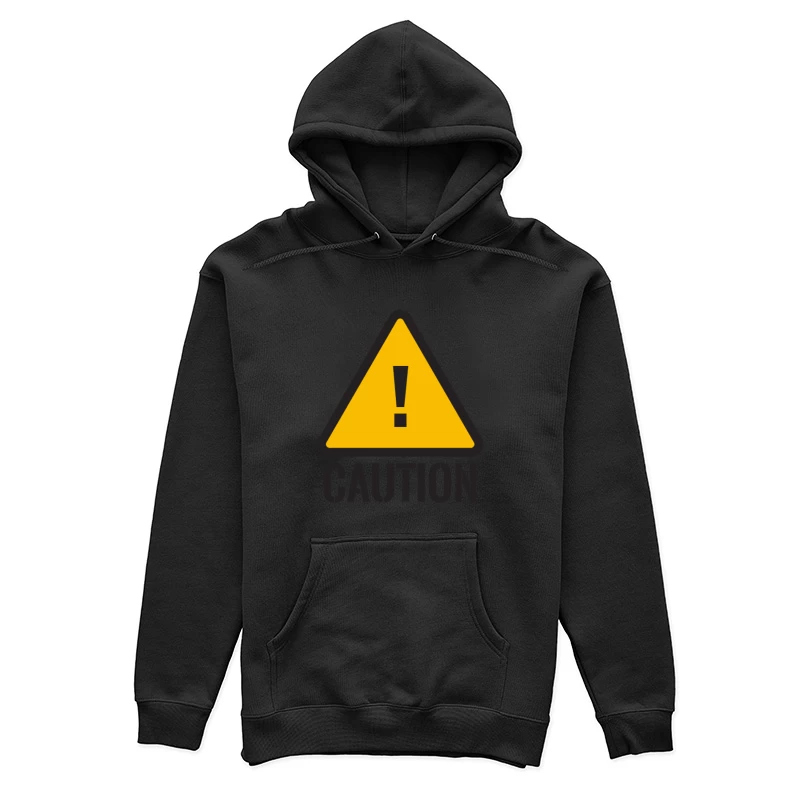 Achtungsschild mit Ausrufezeichen Damen Pullover Hoodie