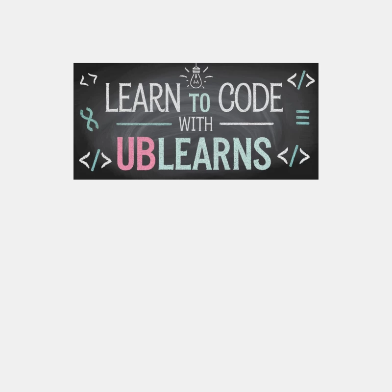 Learn to Code with UBLearns: Online Programming Education Male Tank Top