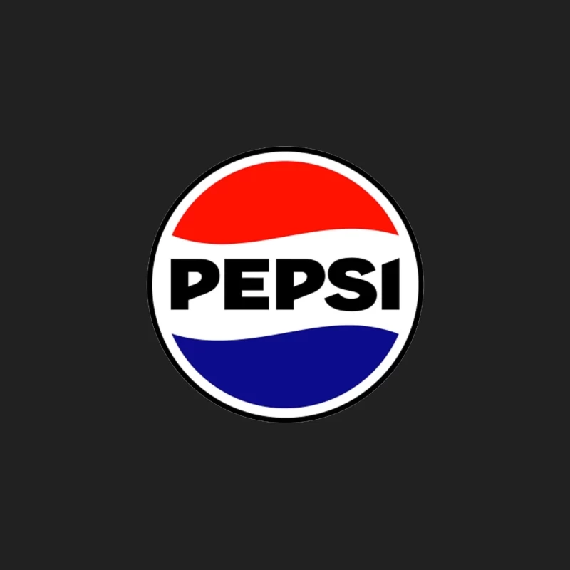 Classic Pepsi Cola Circular Logo Design Bucket Hat